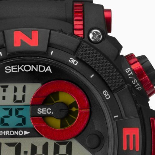 Sekonda digital dual time watch top